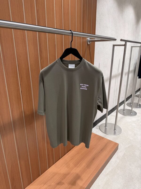 Drôle de Monsieur – Slogan T-shirt Khaki