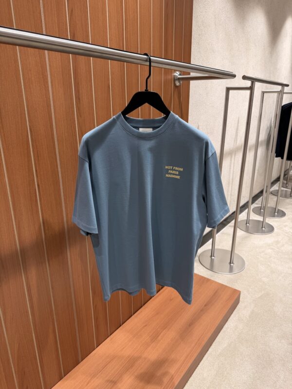 Drôle de Monsieur – Slogan T-shirt Blue