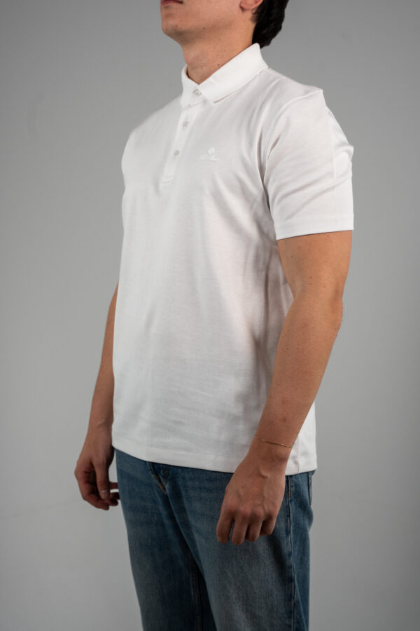 Loro Piana – Polo T-Shirt White tweede afbeelding