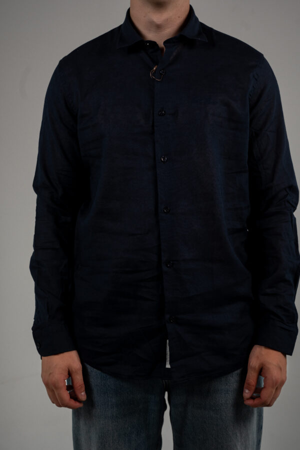 Loro Piana – Shirt Navy Blue