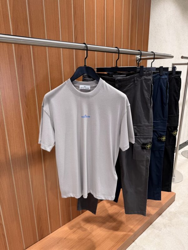 Stone Island – Jersey Dave T-shirt Grey