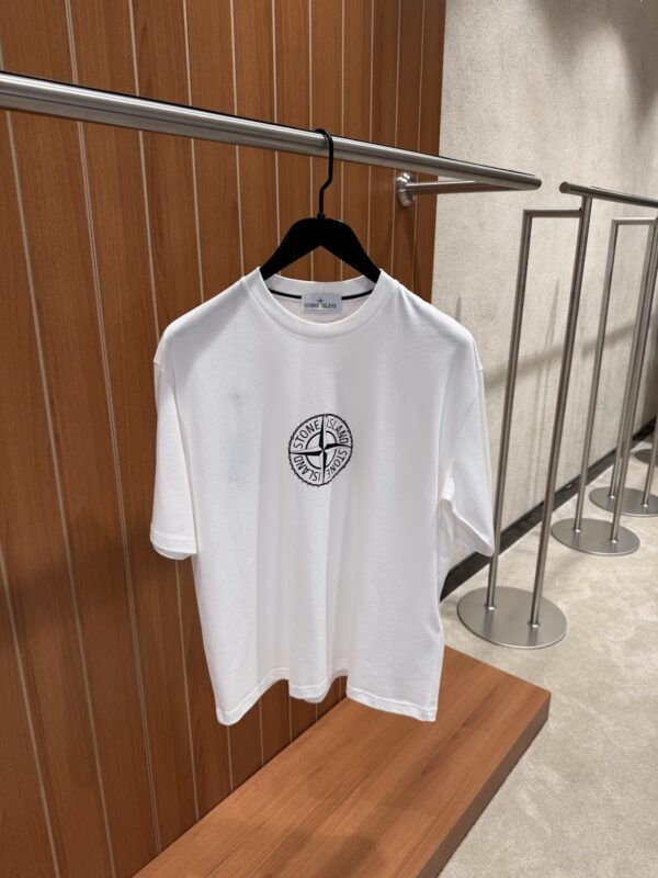 Stone Island – All Around Compass T-shirt White