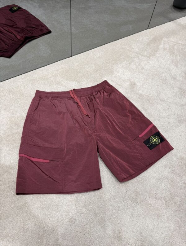 Stone Island – Nylon Metal Short Red