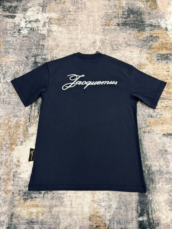 Jacquemus – J T-shirt Navy Blue tweede afbeelding