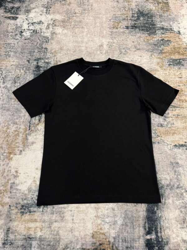 Jacquemus – Embroidered T-shirt Black