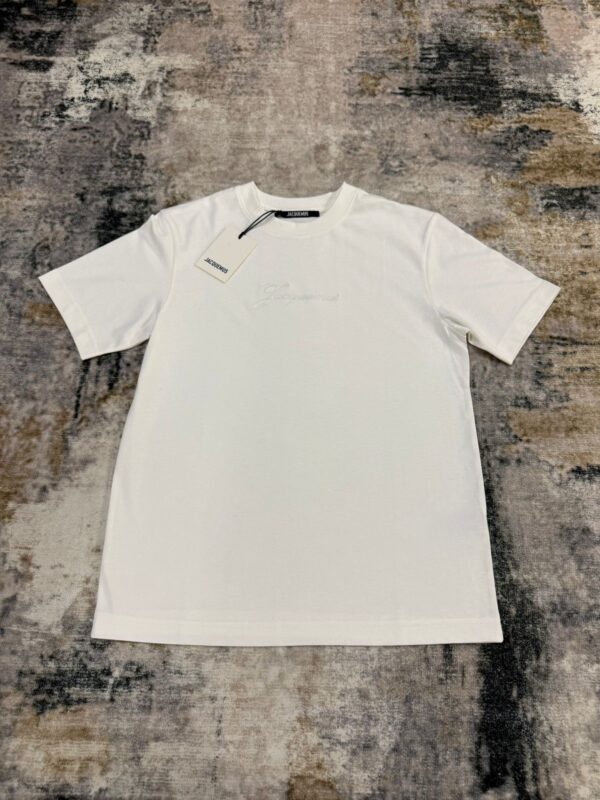 Jacquemus – Embroidered T-shirt White
