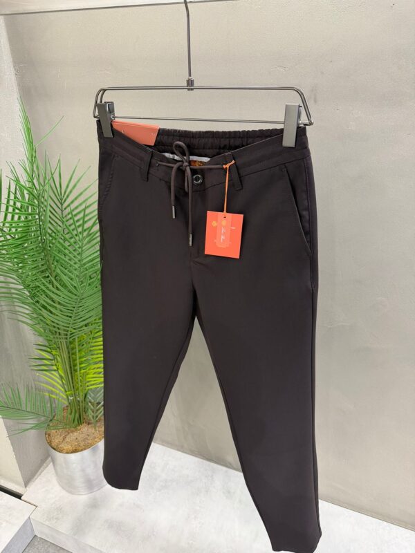 Loro Piana – Tech Pantalon Cotton Dark Brown