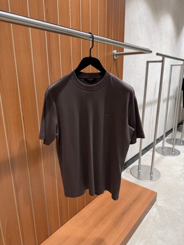 Louis Vuitton – Embroidered Classic T-shirt Brown