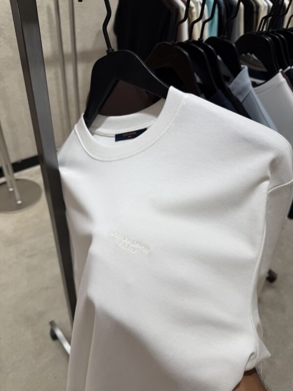 Louis Vuitton – Embroidered Classic T-shirt White tweede afbeelding