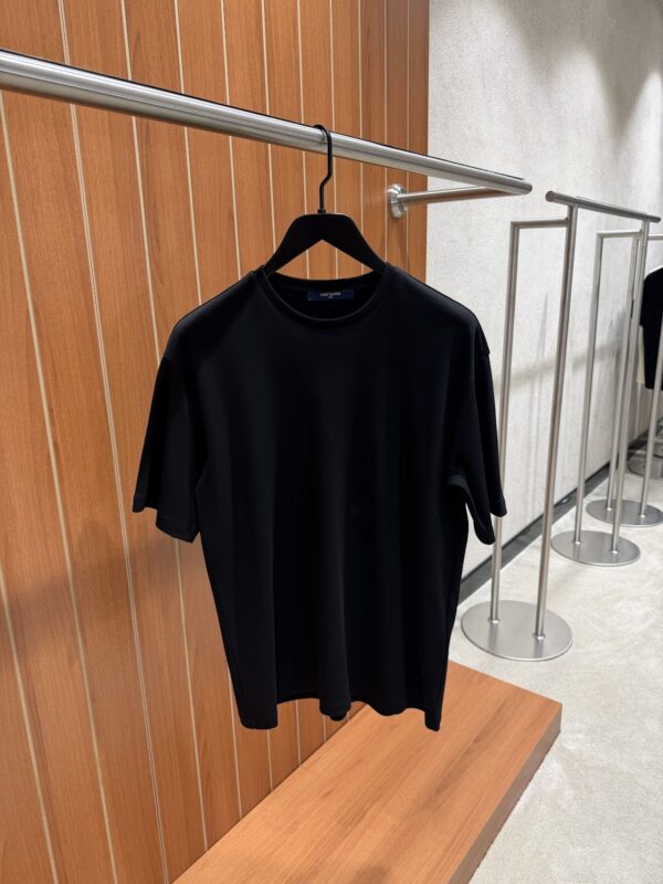 Louis Vuitton – Embroidered Classic T-shirt Black