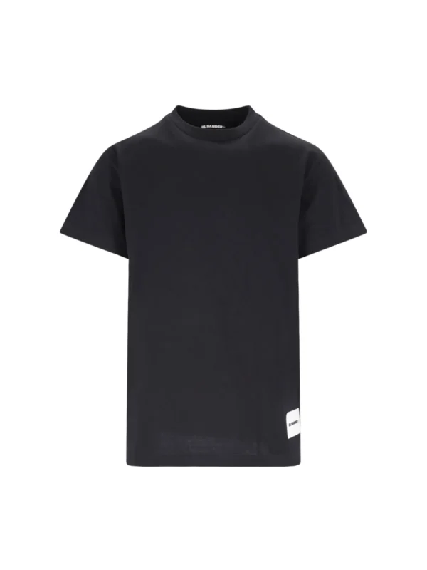Jil Sander – Jil Sander+ T-shirt Black Oversized Fit