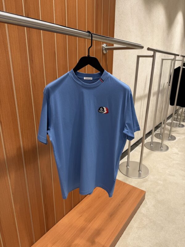 Moncler – Logo T-shirt Blue