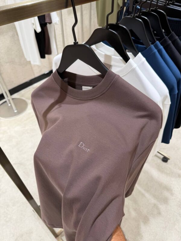 Dior – Basic T-shirt Brown tweede afbeelding