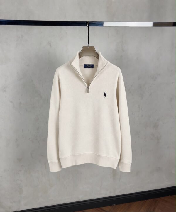 Ralph Lauren – Halfzip Sweater Off White