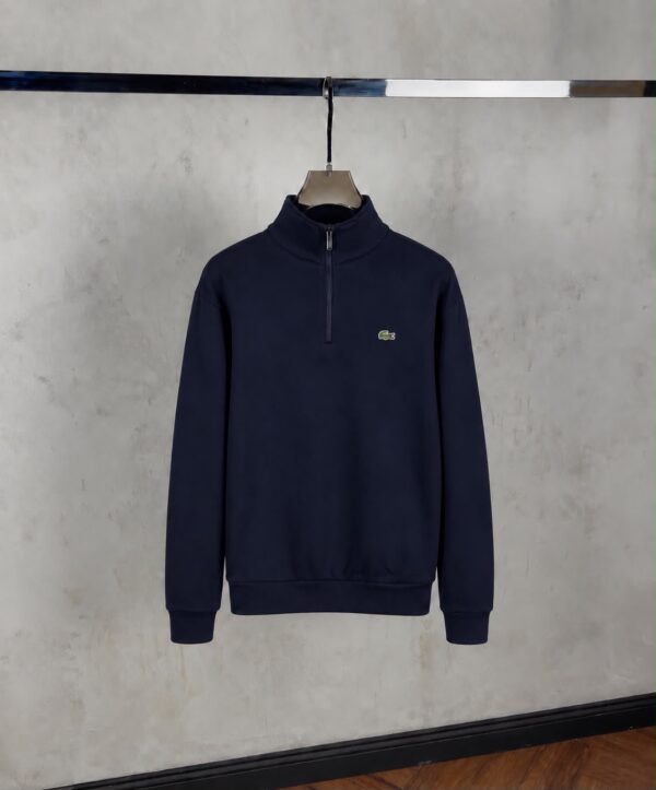 Lacoste – Halfzip Sweater Navy Blue