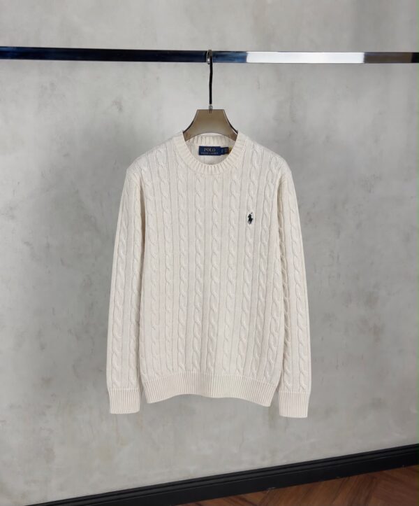 Ralph Lauren – Knitted Cable Sweater Beige