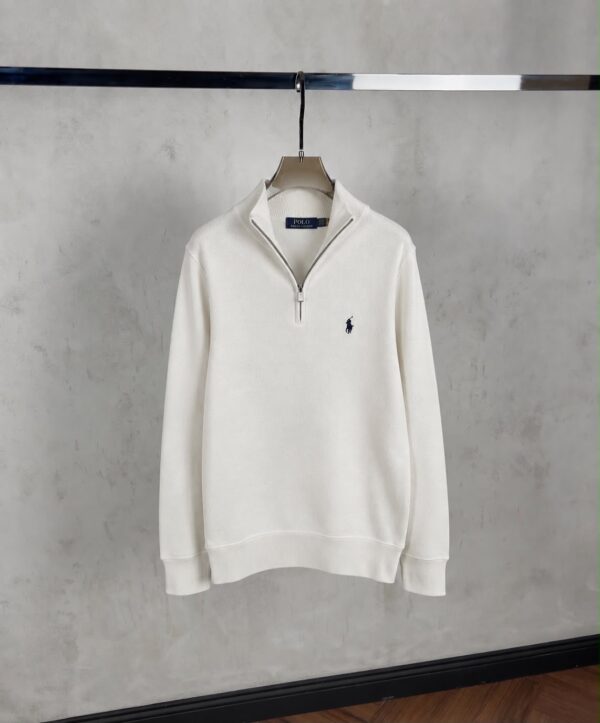 Ralph Lauren – Halfzip Sweater White