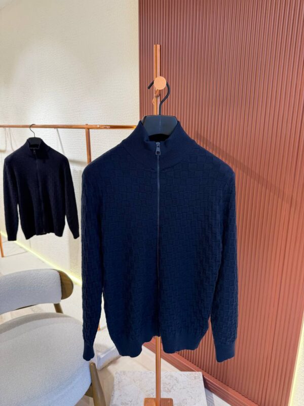 Louis Vuitton – Zip Sweater Navy Blue