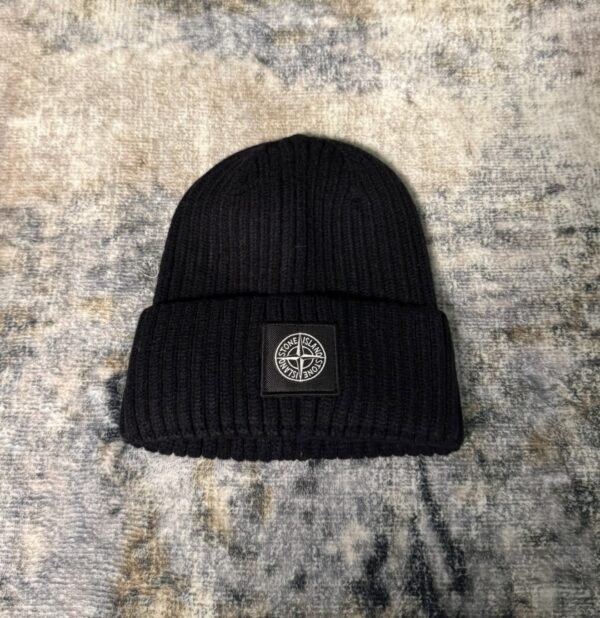 Stone Island – Beanie Black