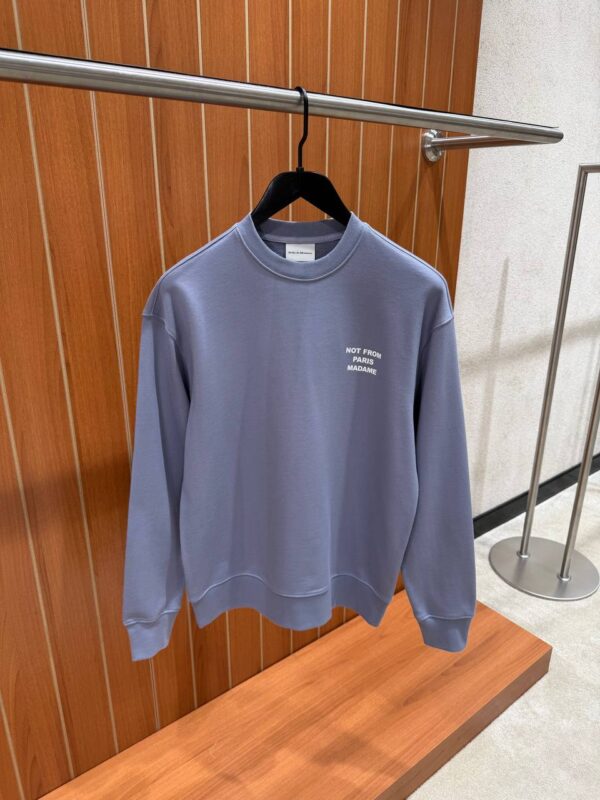 Drôle De Monsieur- Slogan Sweater Indigo
