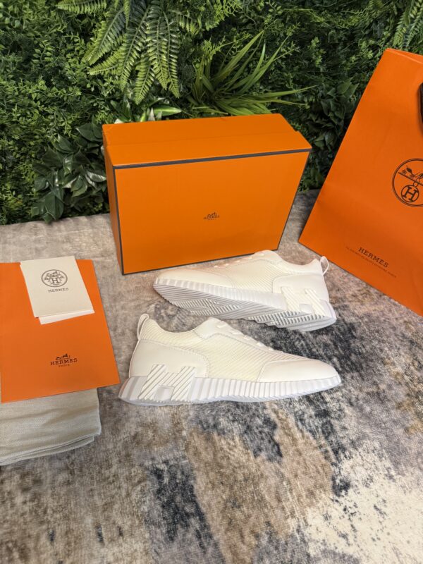 Hermes – Bouncing Sneaker White tweede afbeelding