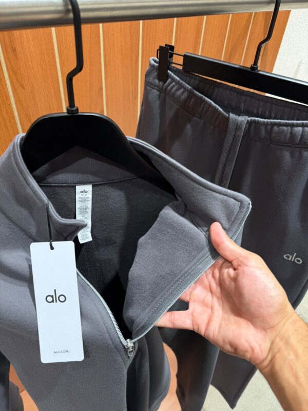 ALO – Halfzip Tracksuit Grey tweede afbeelding